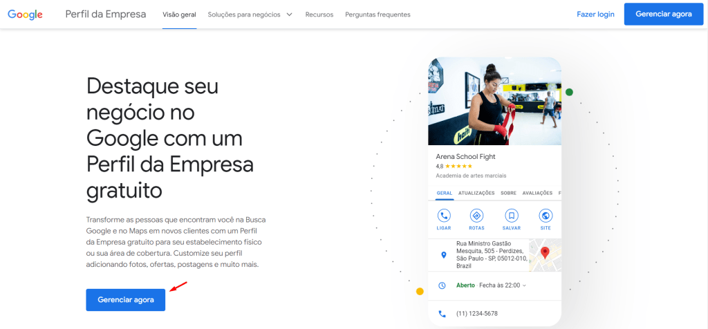 como começar no google meu negócio